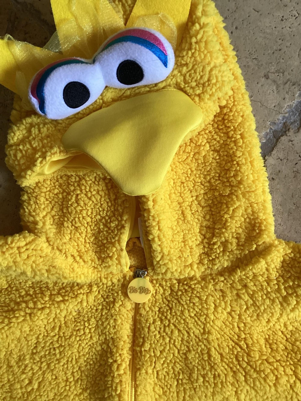 Sesame Street Big Bird Adult Size Small Medium Costume One Piece Halloween